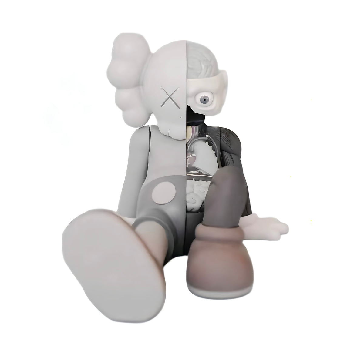 KAWS sit Anatomy Gray mrart