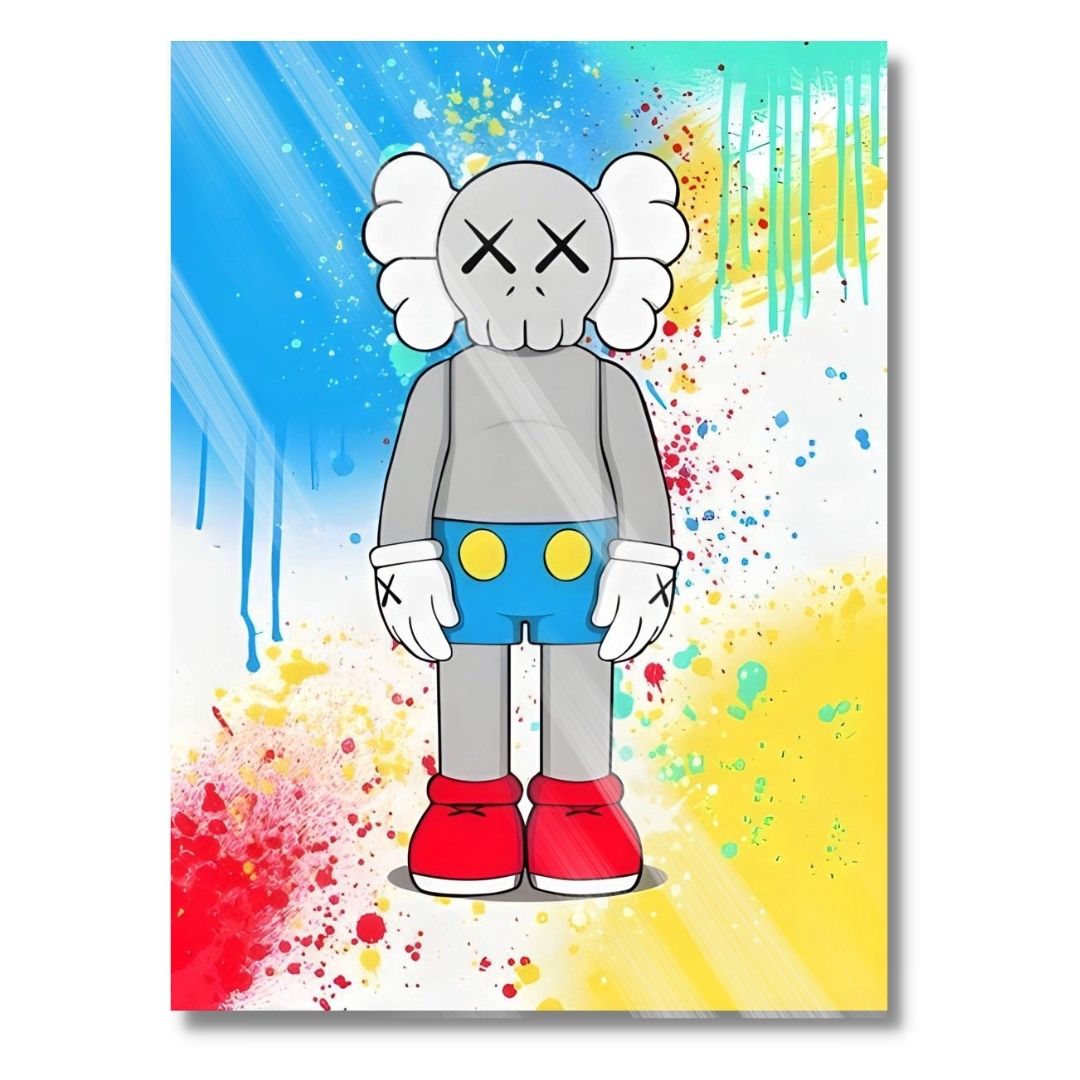 Splash Colors Kaws