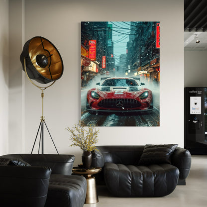 Red Mercedes