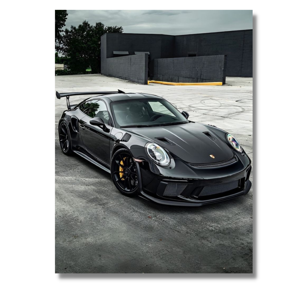 Black Porsche