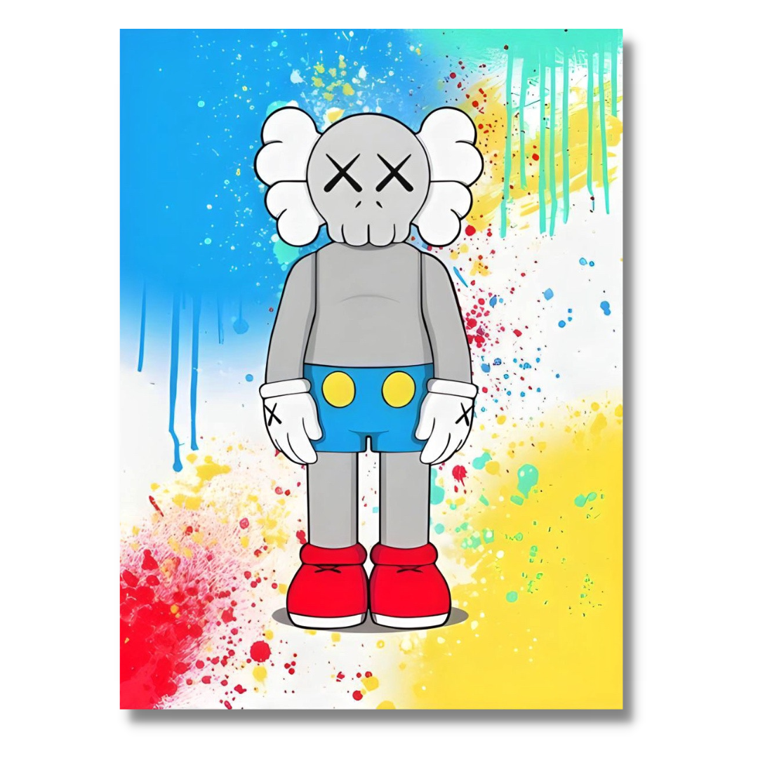 Splash Colors Kaws