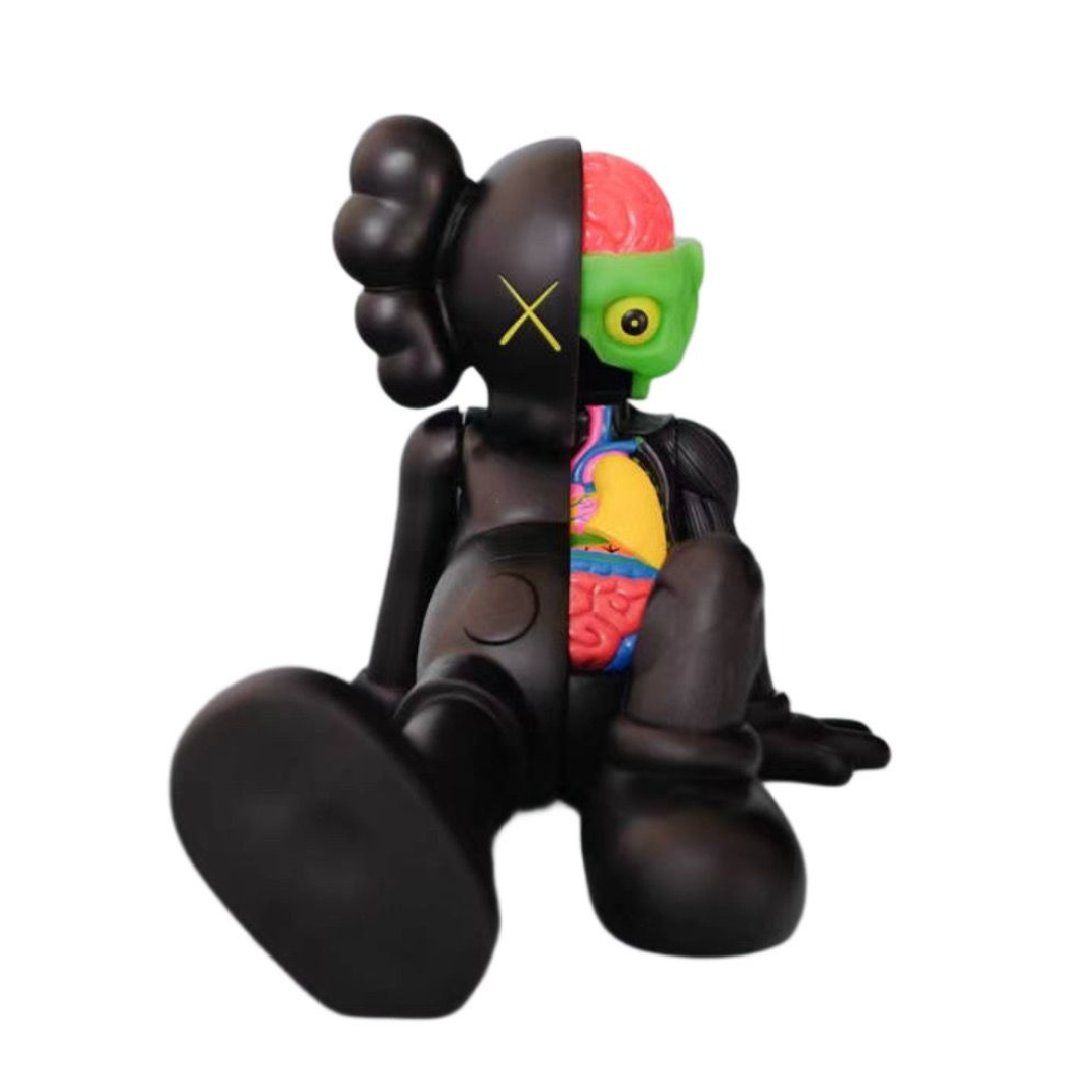 Kaws Sit Anatomy Black