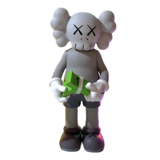 KAWS Cash Gray