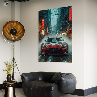 Red Mercedes