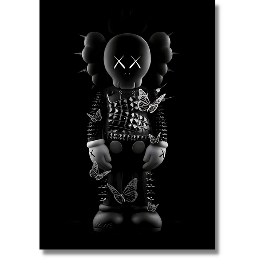 Black Butterflies Kaws