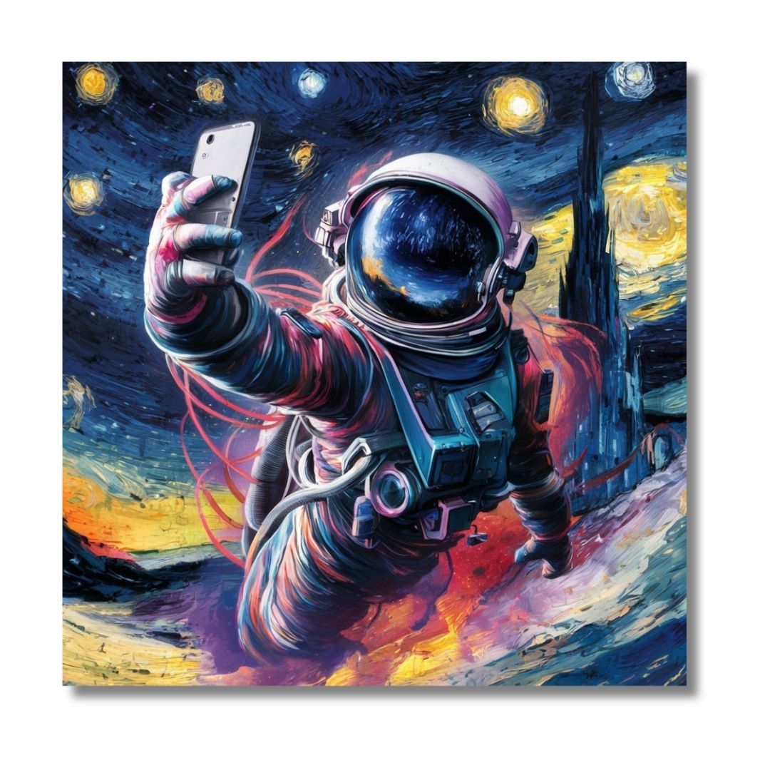 Selfie in Space