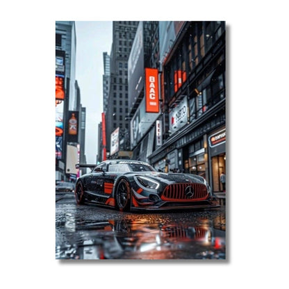 Orange Touches Mercedes