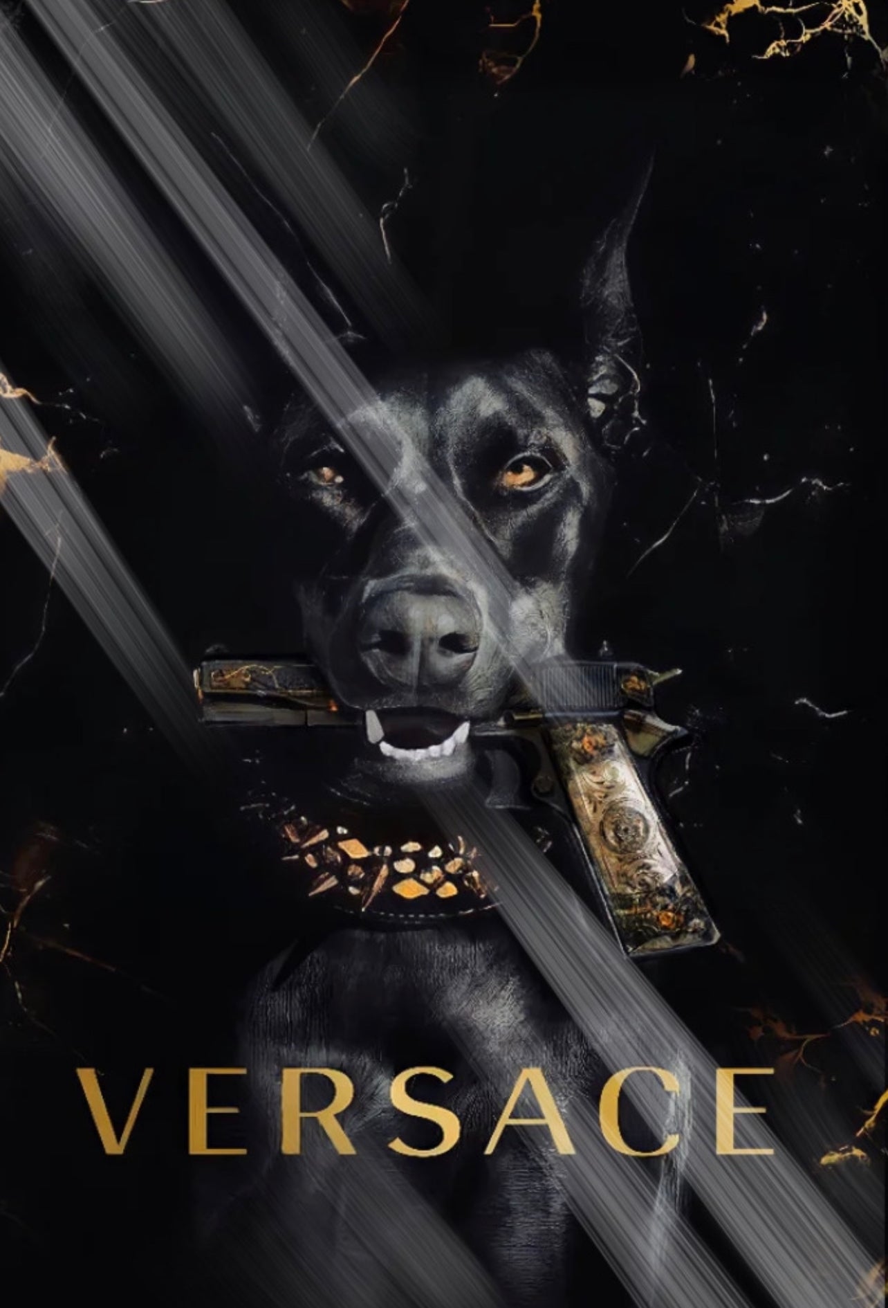 Versace Doberman