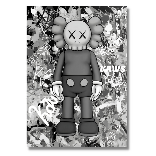 Black & White Kaws