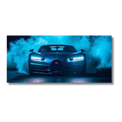 Blue Bugatti