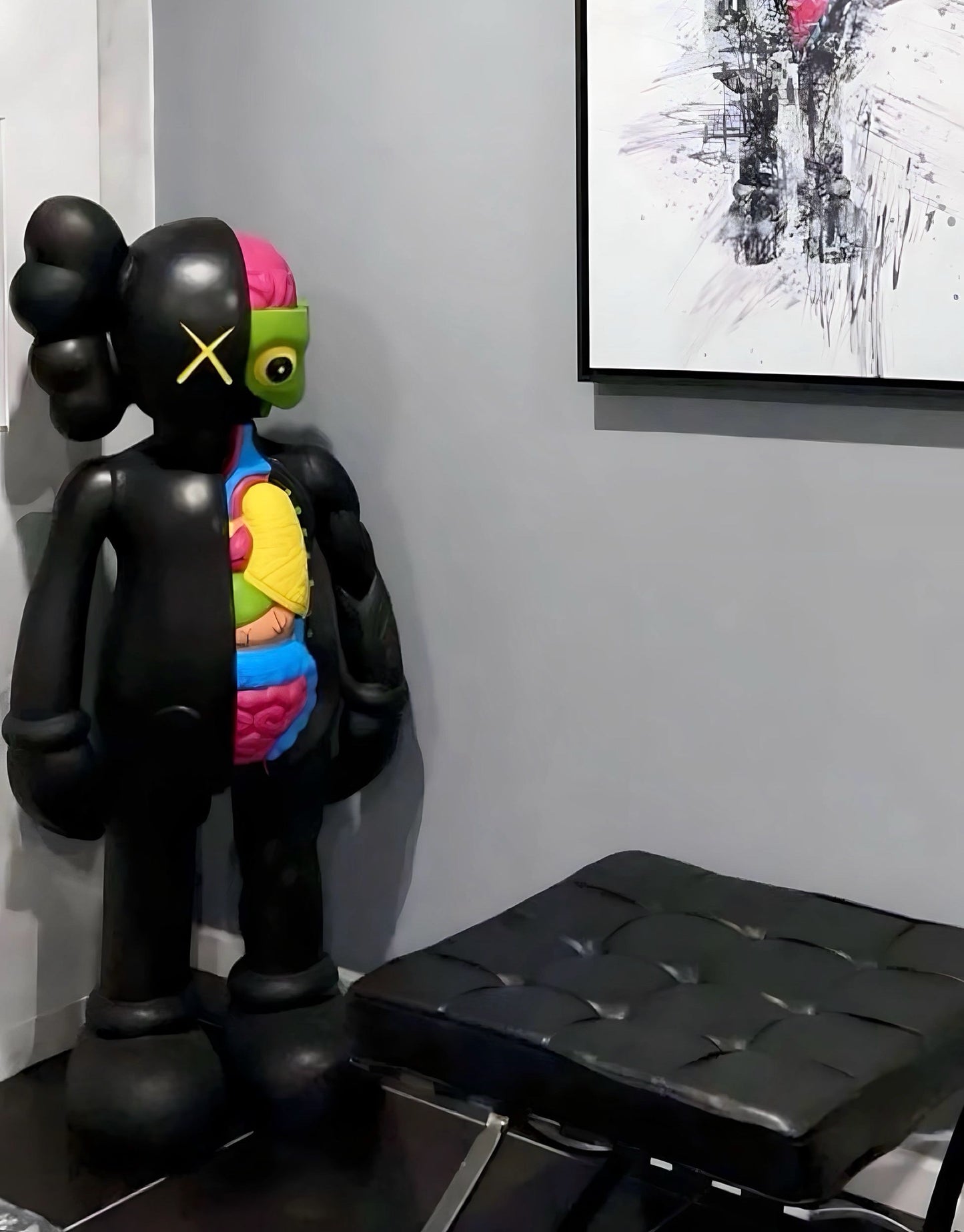 Kaws Anatomy Black