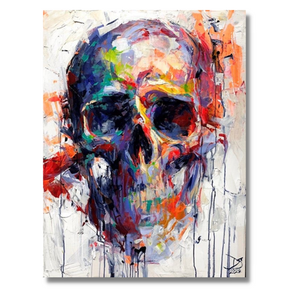 Skull Colors Paint