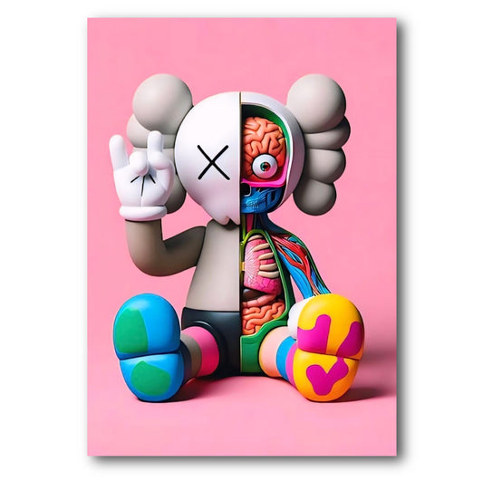 Kaws Anatomy 3D