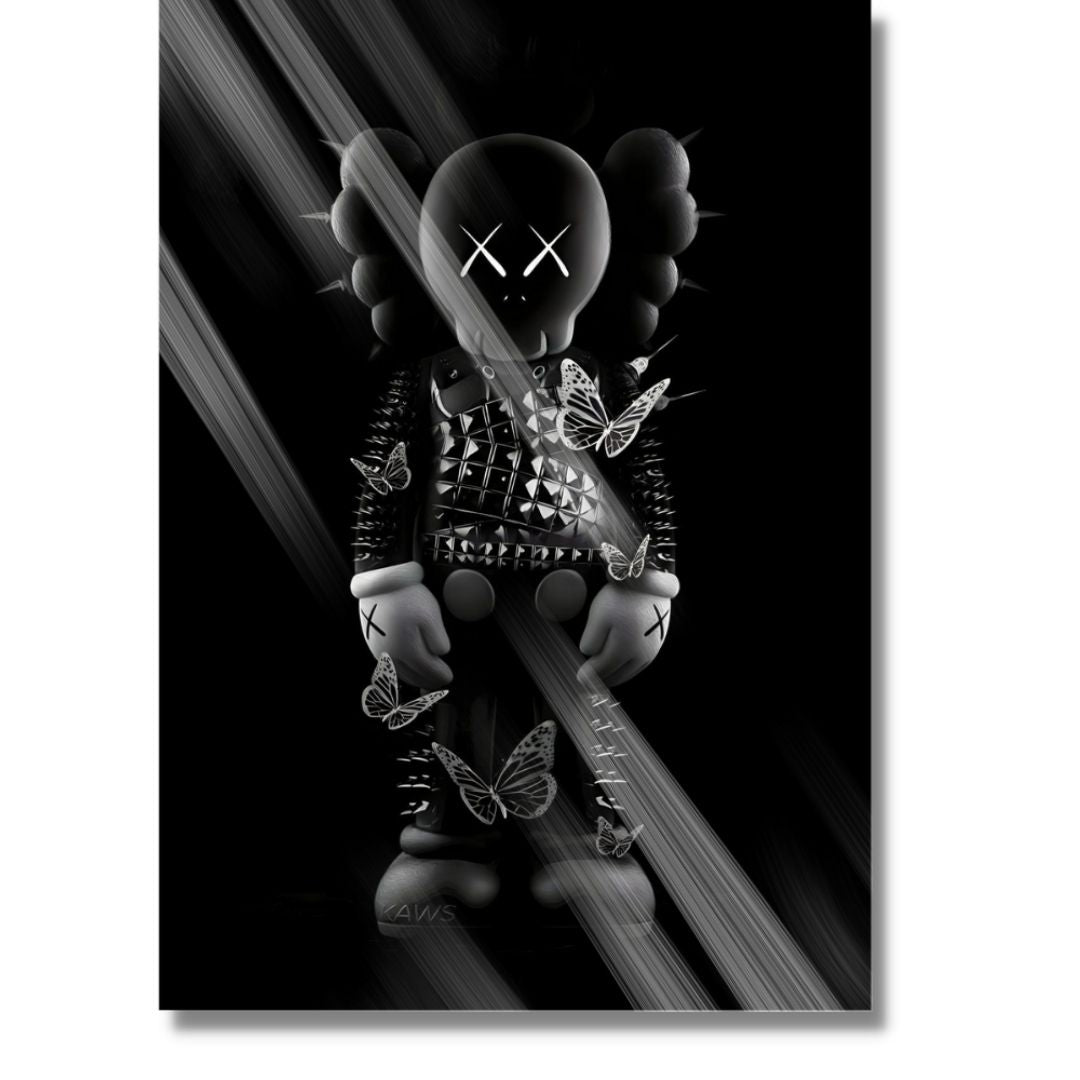 Black Butterflies Kaws