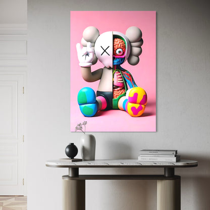 Kaws Anatomy 3D