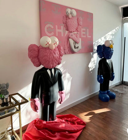 Kaws BFF Dior Pink