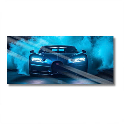 Blue Bugatti