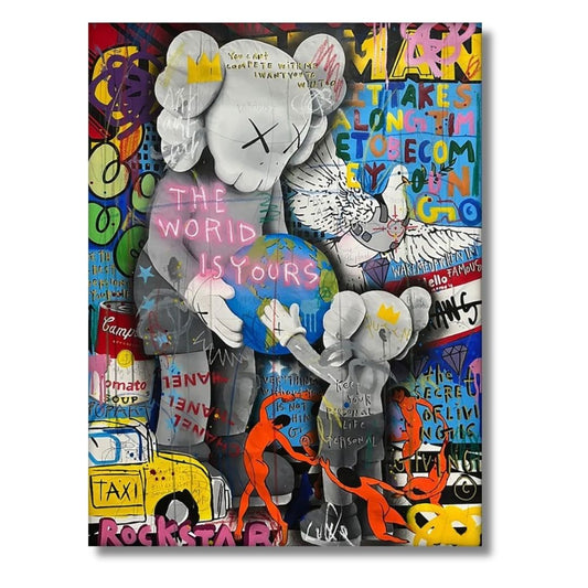 Kaws The World is Yours