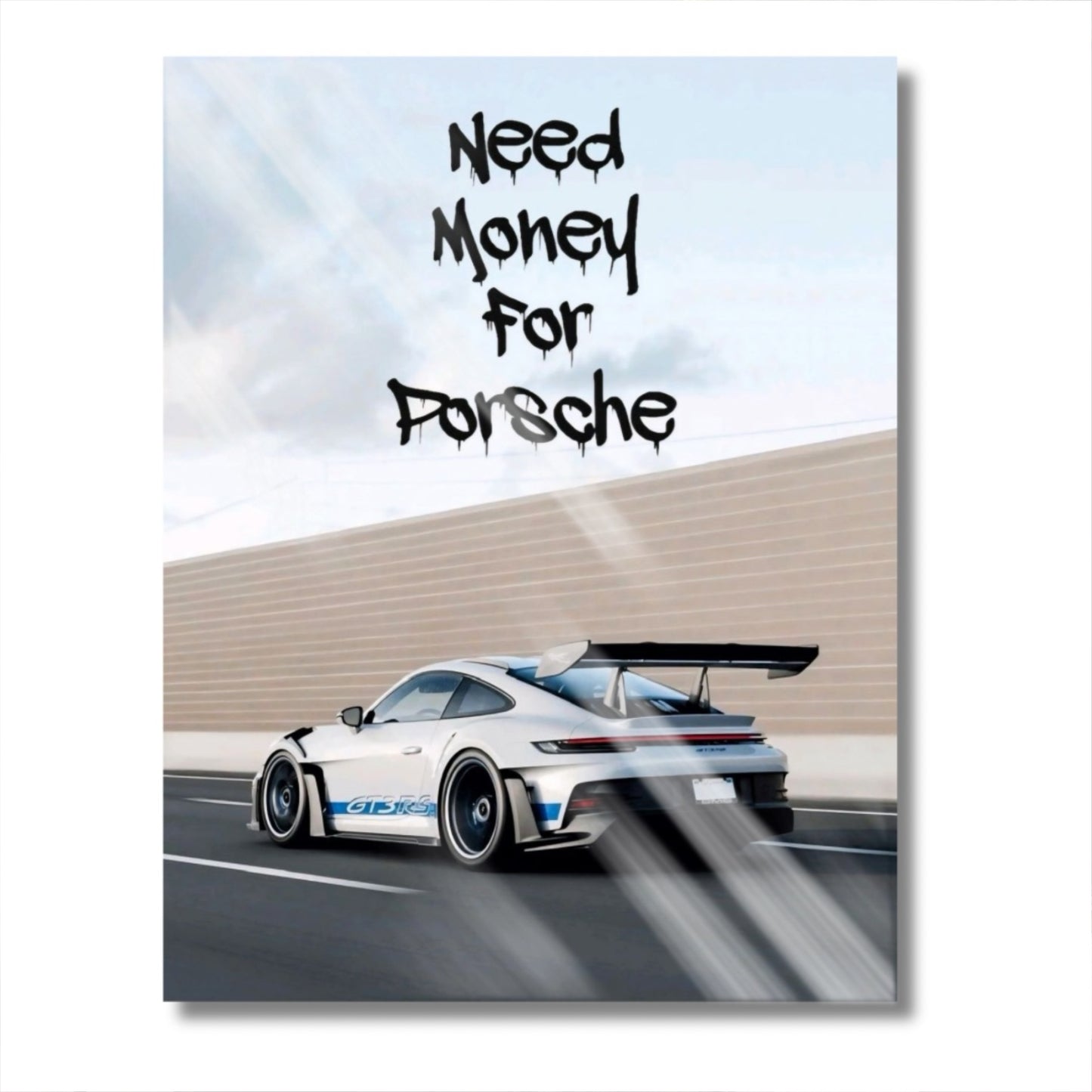 Need Money For Porsche White