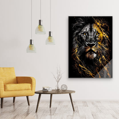 Black & Gold Lion