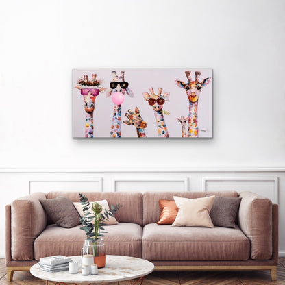 Colorfull Giraffes