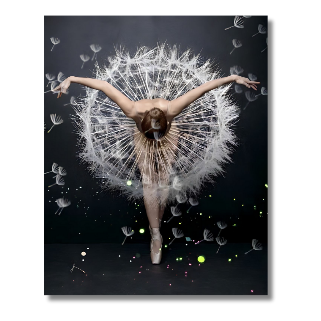 Colorfull Dandelion Ballerina