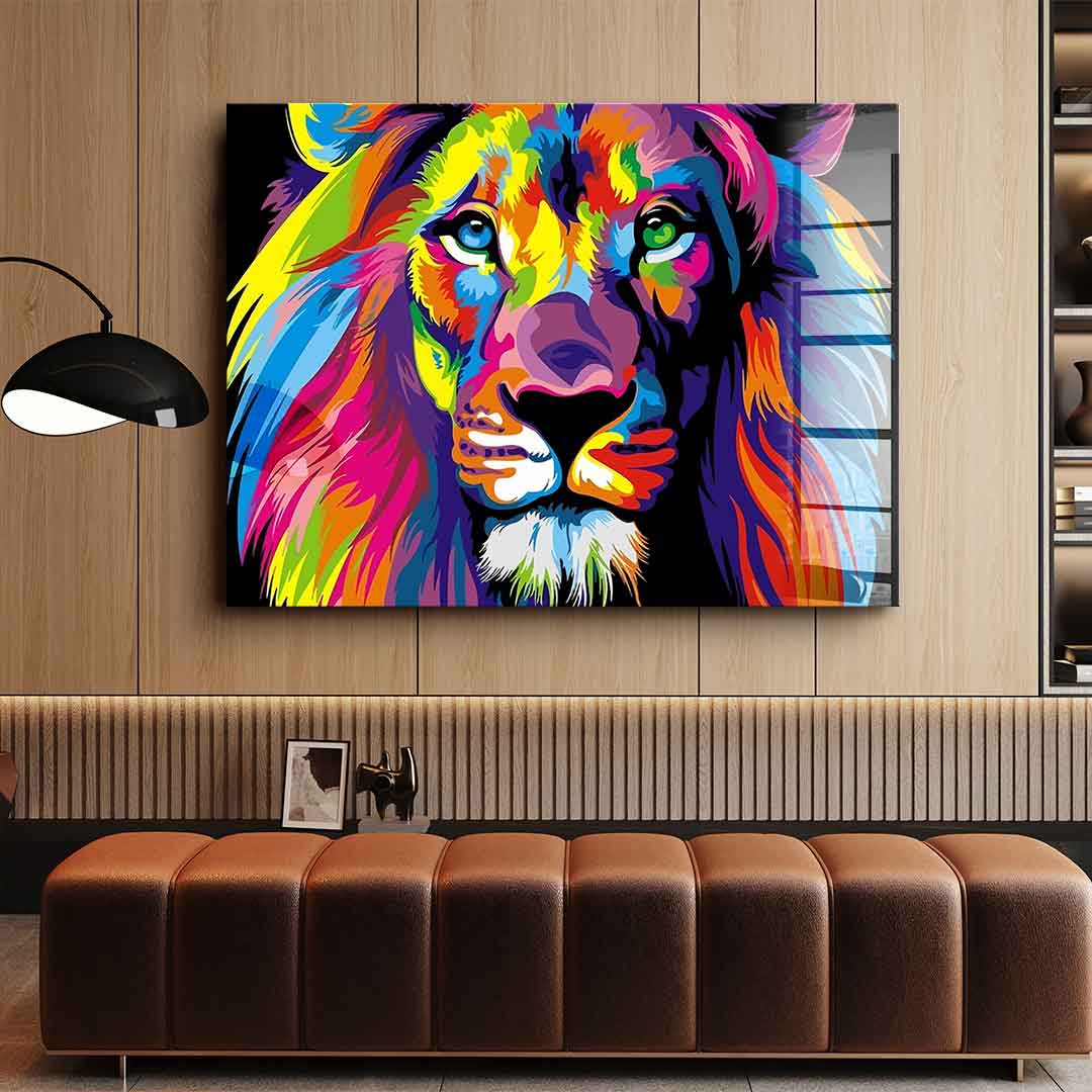 Colorfull Lion