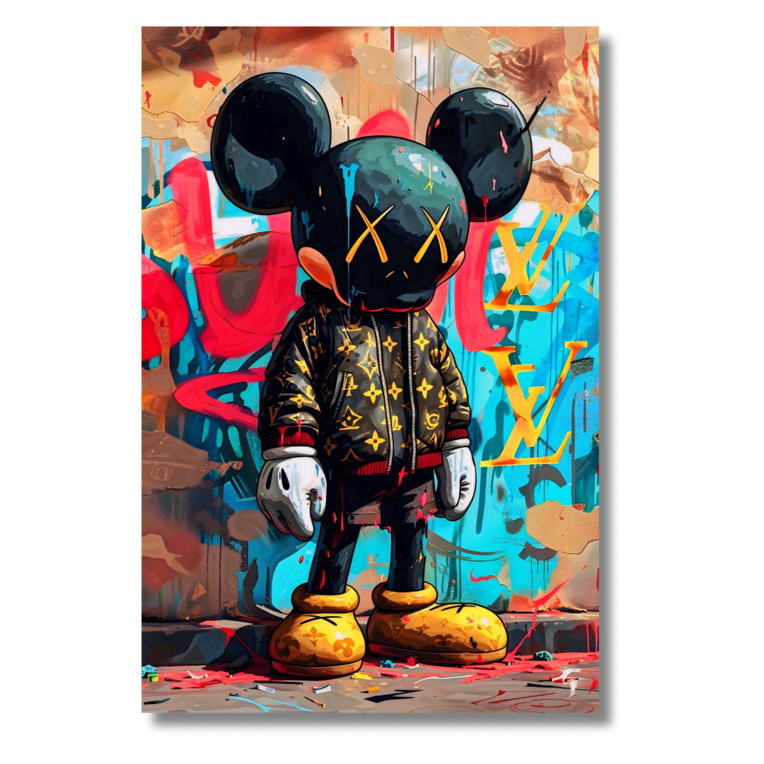 Color Graffiti Kaws