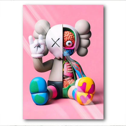 Kaws Anatomy 3D