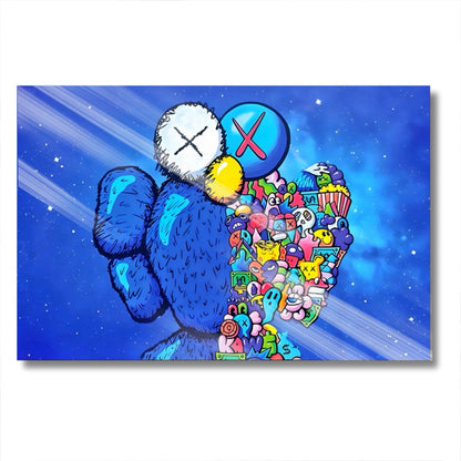 Kaws Half Cartoon