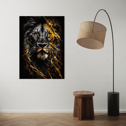 Black & Gold Lion