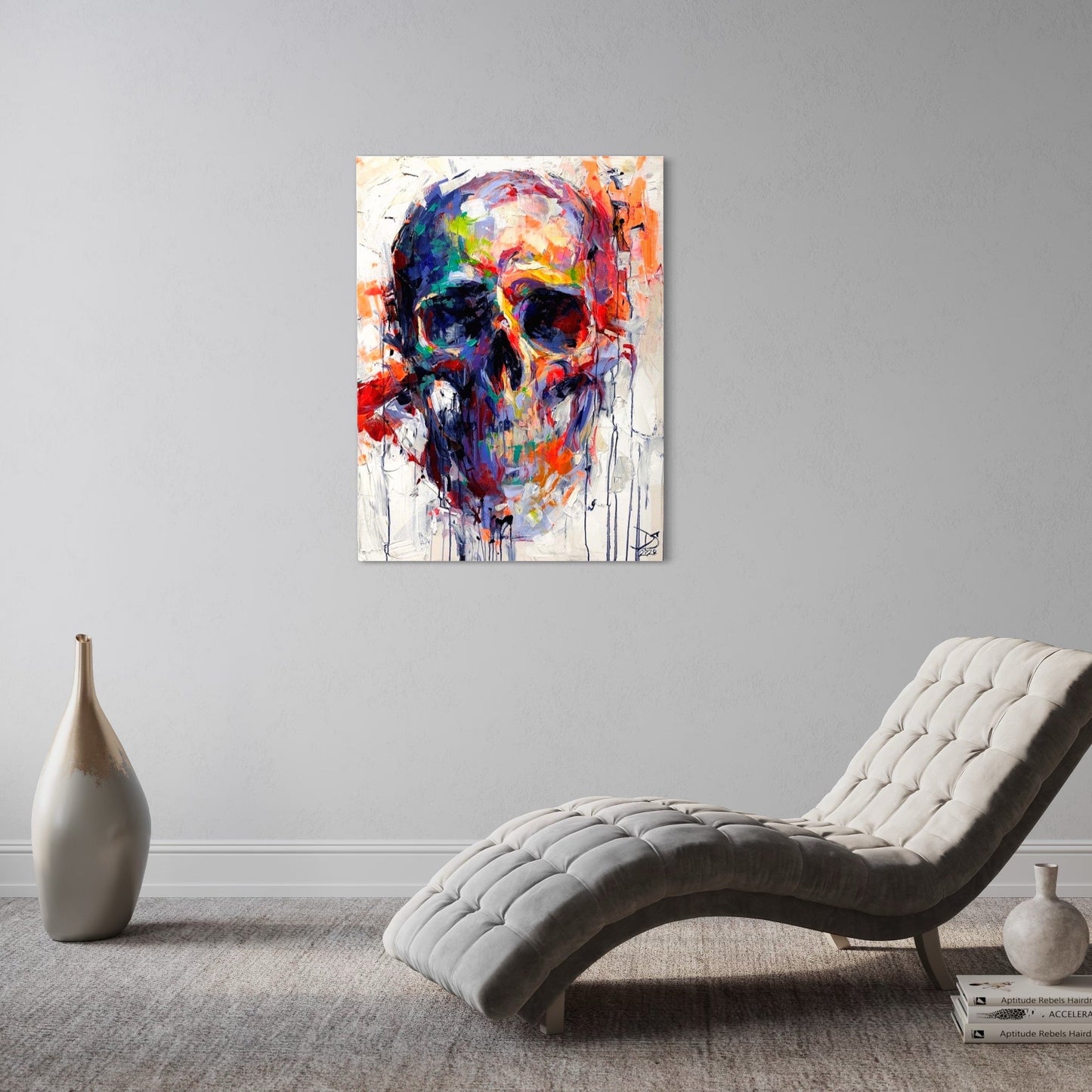 Skull Colors Paint