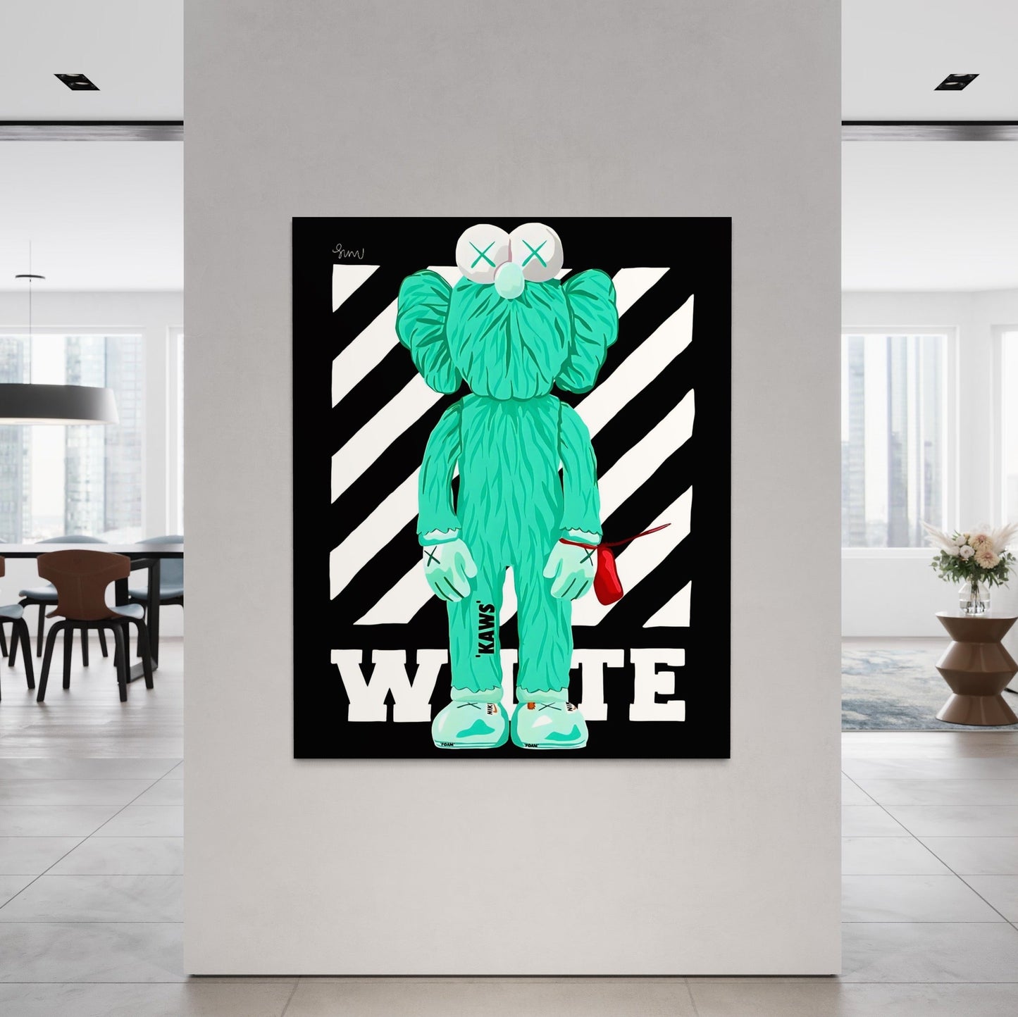 Off White Kaws