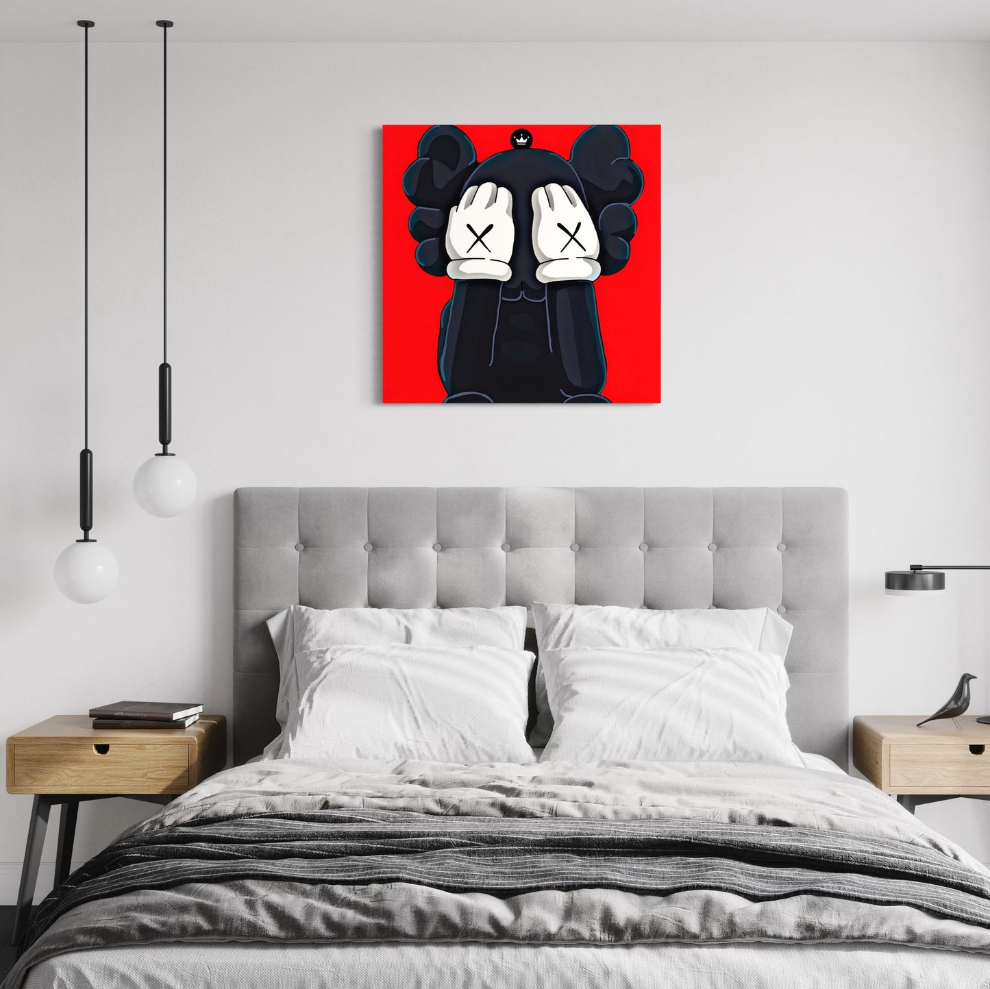 Black & Red Kaws